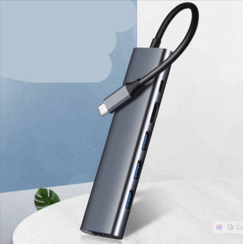 6-in-1 USB-C Multiport Hub with 4K HDMI