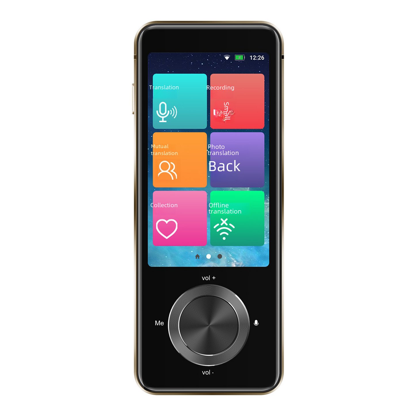 M9 Smart Voice Translator with WiFi and Camera
