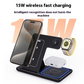 3-in-1 Swift Charge LED Wireless Stand