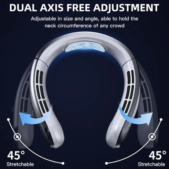 Neck Breeze Portable Fan with Display