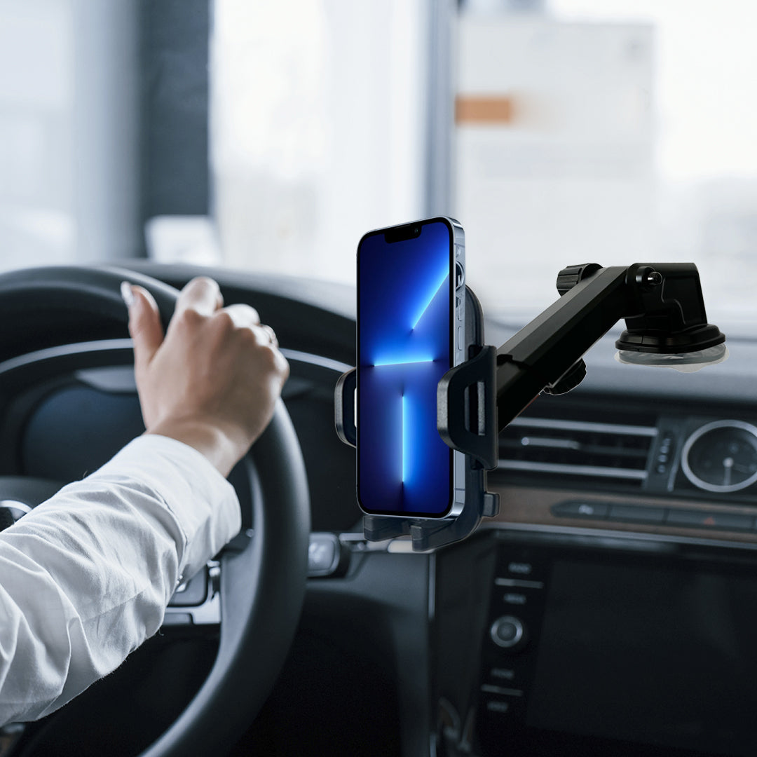 Flexible Car Phone Mount with 360 Rotation